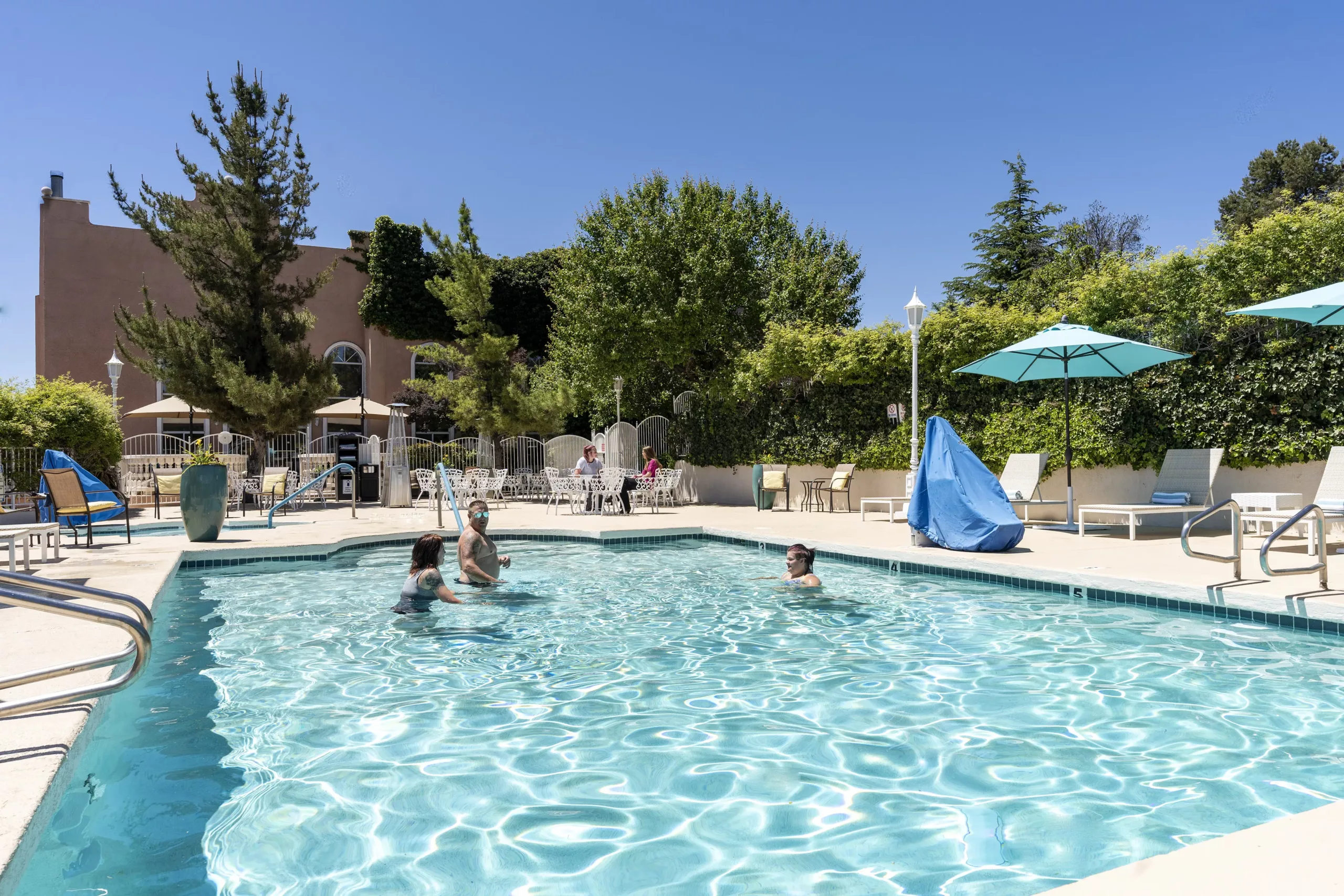 The Pool is Open for the Season - Forest Villas Hotel in Prescott