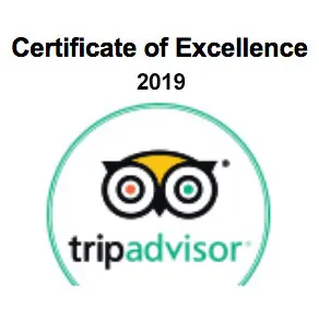 Certificate of Excellence 2019 - Trip Advisor - Forest Villas Hotel Prescott AZ