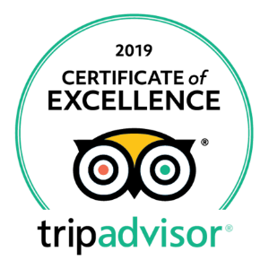 2019 Certificate of Excellence Trip Advisor