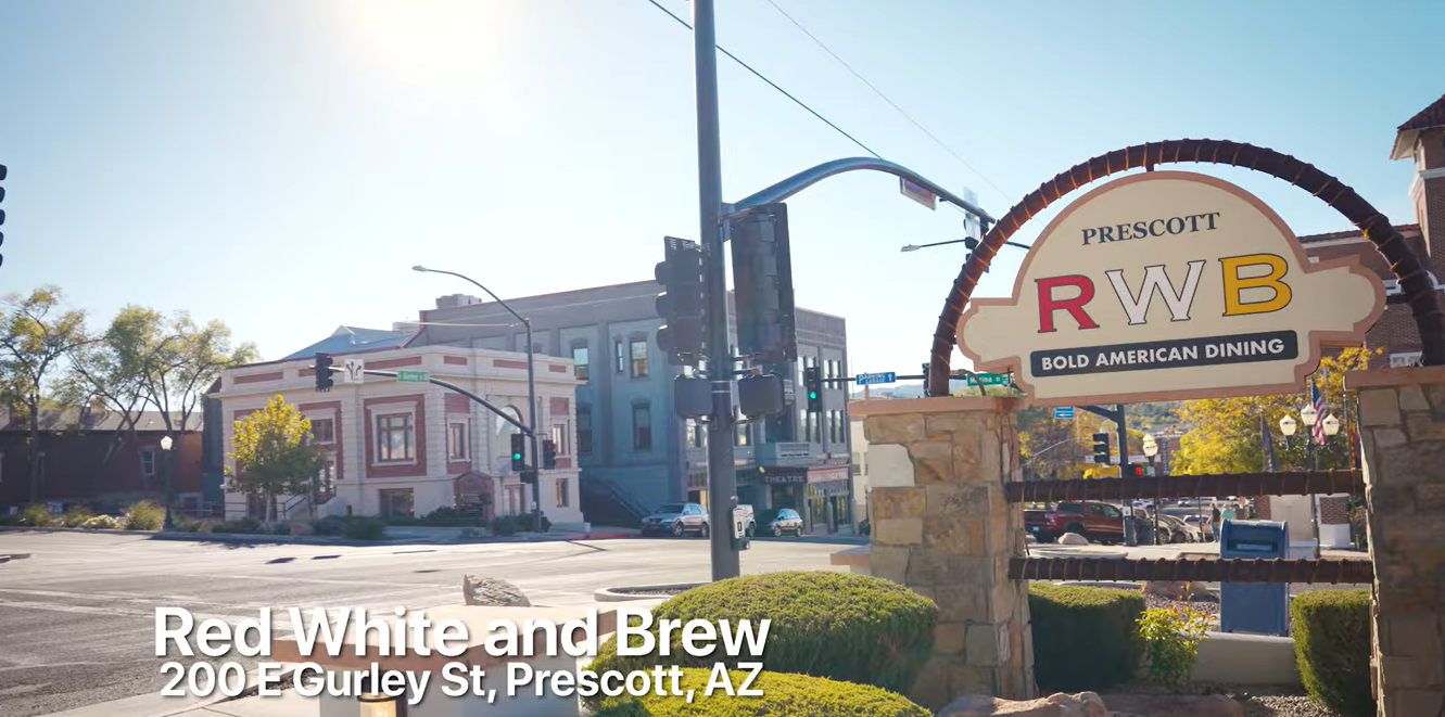 Red White and Brew, a pet-friendly restaurant near Forest Villas hotel in Prescott, AZ